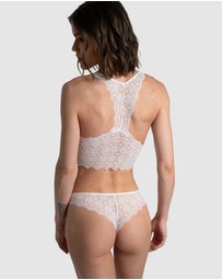 Passionata - Georgia Racerback Padded Longline Lace Bralette