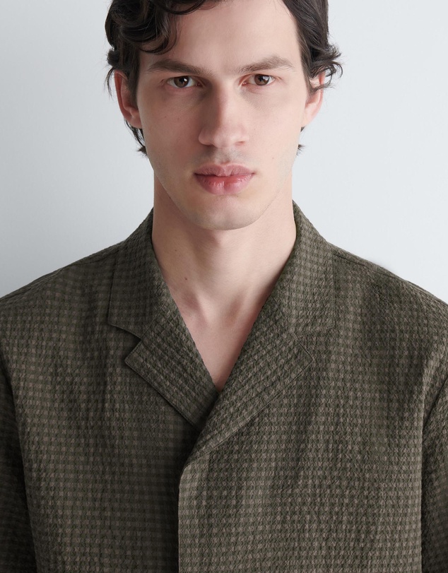 COS - Seersucker Resort Shirt