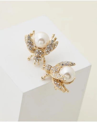Stephanie Browne - Bumble Bee earrings