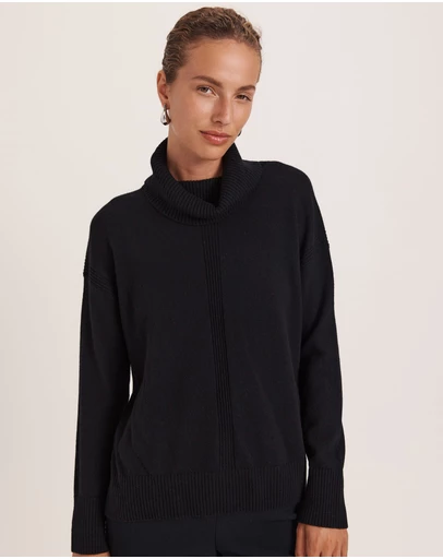 SABA - Claudia Wool Roll Neck Knit