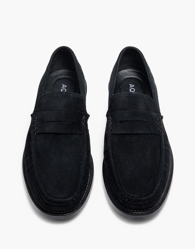 Aquila - Ringo Suede Penny Loafers