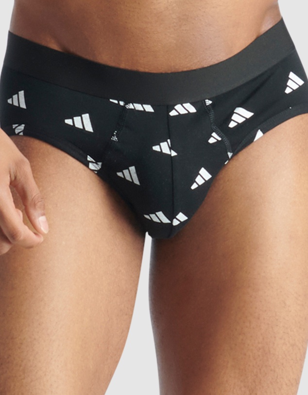 adidas Sportswear - 3 Pack Active Flex Cotton Brief Underwear