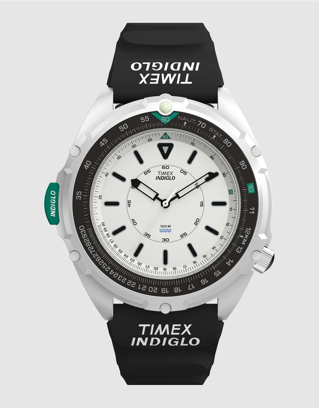 TIMEX - Timex 1995 Intrepid Reissue 46mm Synthetic Rubber Strap Watch