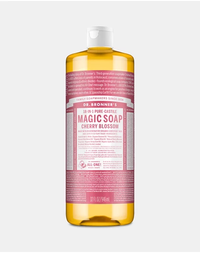 Dr Bronner's - Pure Liquid Castile Soap Cherry Blossom 946ml