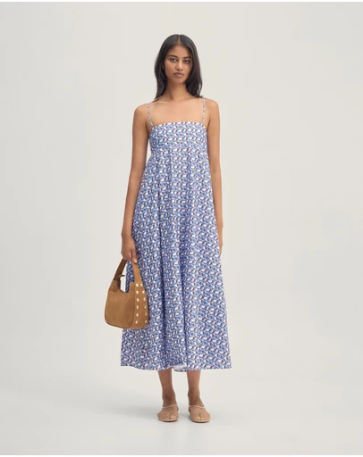 Oxford - Jessie Cotton Printed Dress