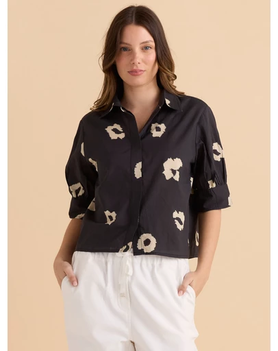 Betty Basics - Reagan Poplin Shirt