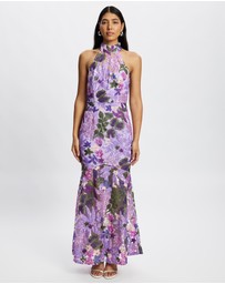 Romance by Honey and Beau - Chiara High Neck Maxi Dress