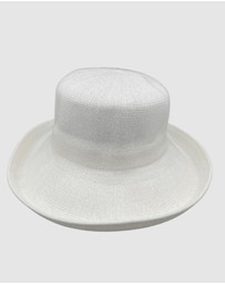 Jacaru - Jacaru 1506 Knitted Bucket Hat - Large Brim