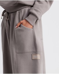 Upstate - Plush Barrel Track Pant - Cinder