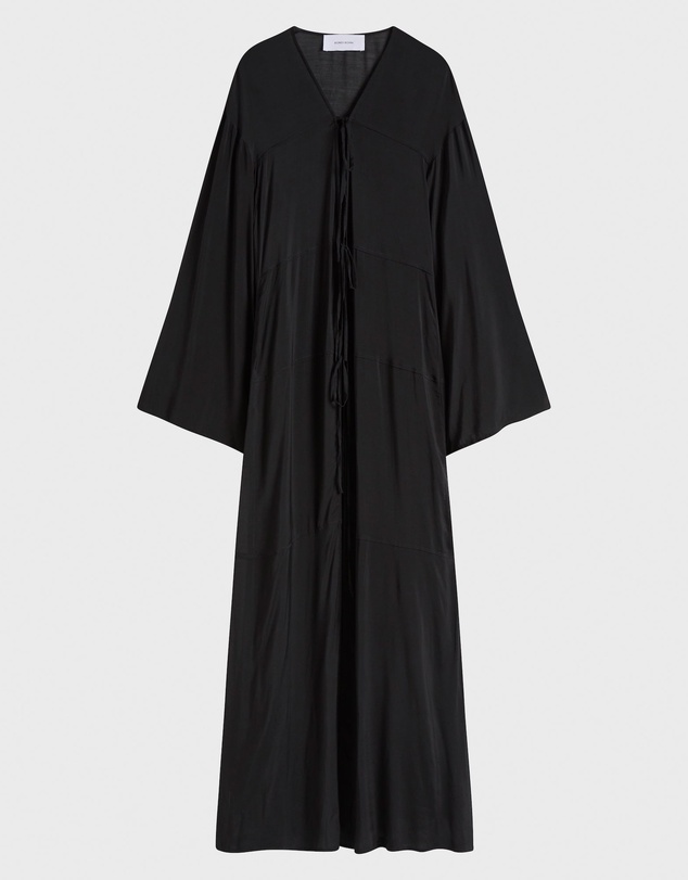 BONDI BORN - Cremona Tie-Front Maxi Coverup