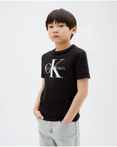Calvin Klein Jeans - Kids Unisex Monologo T-Shirt