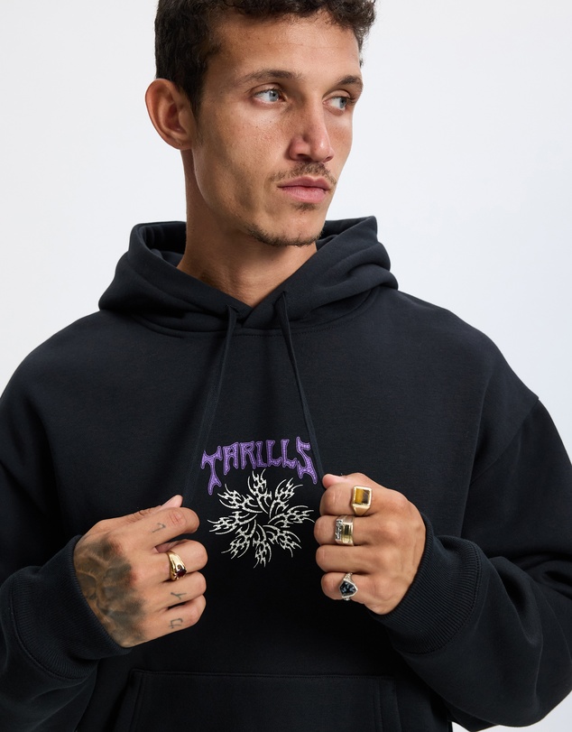 Thrills - Stagger Slouch Pull On Cropped Hoodie