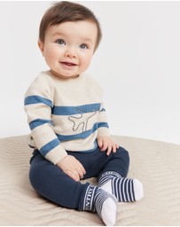 Country Road - Organically Grown Cotton Fold-over Soft Pant