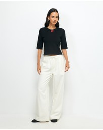 AERE - Odele Rib T-Shirt