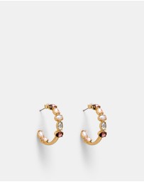 MIMCO - So Ornate Hoop Earrings
