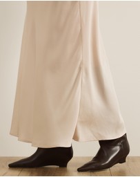Atmos&Here Curvy - Nya Slip Maxi Skirt