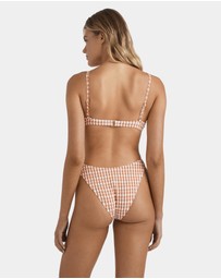 Billabong - Womens Wave Check Reese Underwire Bikini Top