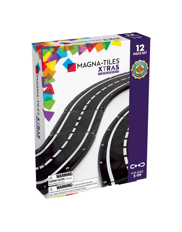Magna-Tiles - MAGNA-TILES - XTRA Roads - 12 Piece Set