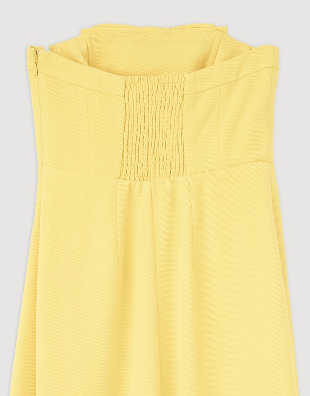 Revibe - Repaired BY JOHNNY. Cassandra Slice Strapless Midi Dress - AU 6