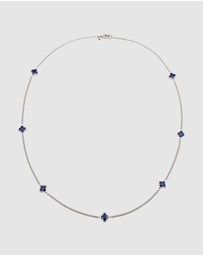 Kuzzoi - ICONIC EXCLUSIVE - Necklace Male Cloverleaf Enamel 925 Sterling Silver