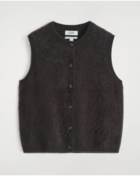 COS - Pure Brushed-Cashmere Waistcoat