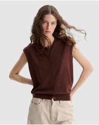 Morrison - River Knit Button Vest