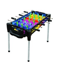 Ambassador - 2 -in-1 Foosball & Air Hockey Neon Arcade Table