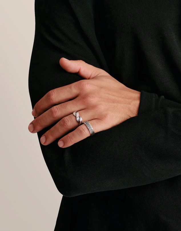 THOMAS SABO - THOMAS SABO Band Ring with Braided Structure