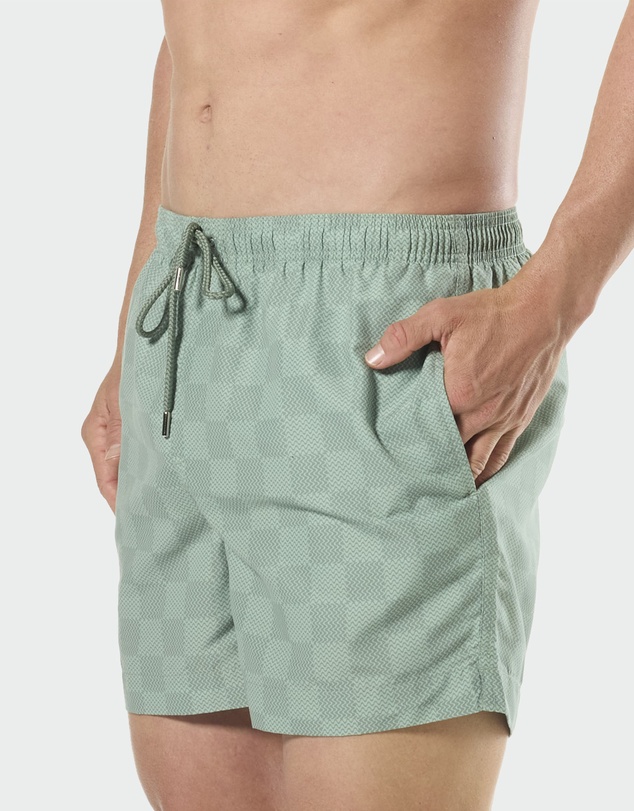 Mitch Dowd - Mitchdowd In Waves  Swim Shorts - Sage Green Quick Dry