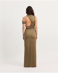 TOJHA - XYLA ASYMMETRIC MAXI DRESS