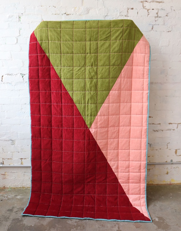 Mosey Me - Corduroy Quilted Throw