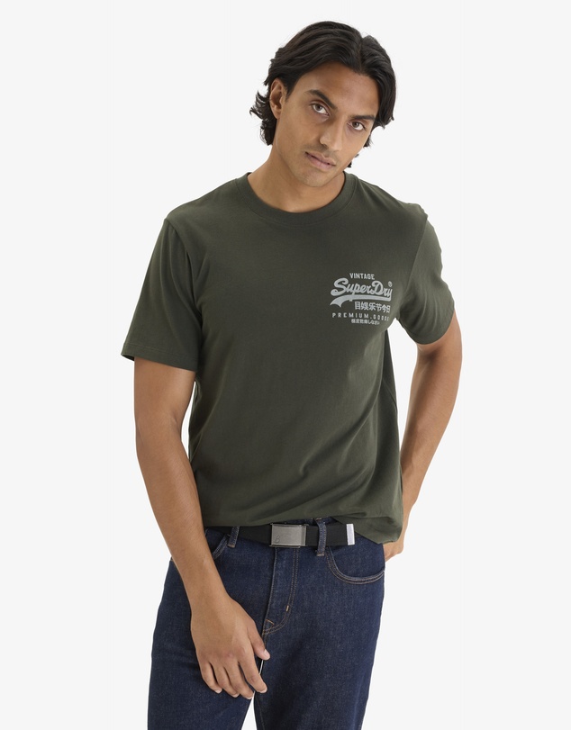 Superdry - Vintage Logo Chest Tee