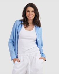 CAMIXA - Luna Oversize Linen Shirt