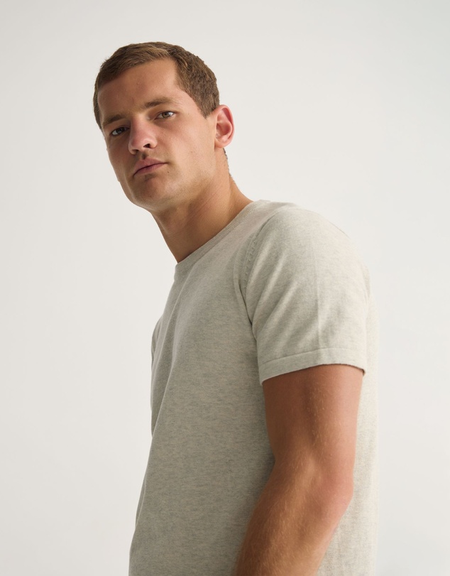 Oxford - Theo Knitted T Shirt