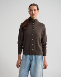 Oxford - Maddison Funnel Collar Cardigan