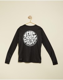 Rip Curl - Icons Surflite UPF Long Sleeve Rash - Teens