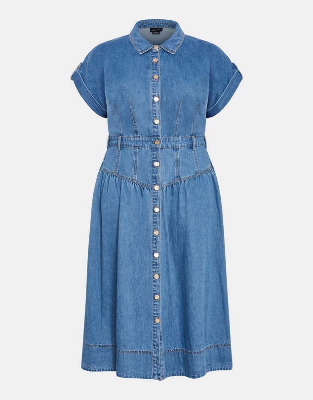 City Chic - Ari Denim Dress