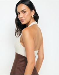 AERE - Enya Halter Top