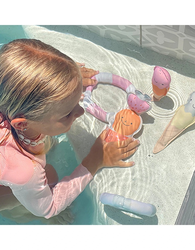 Sunnylife - Dive Buddies Cotton Candy Multi Set of 6