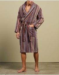 Paul Smith - Signature Stripe Woven Cotton Dressing Gown