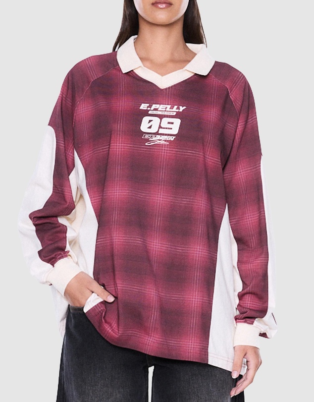 ENA PELLY - Josie Long Sleeve Polo