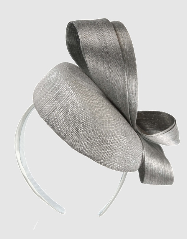 Max Alexander - SIlver Pillbox Racing Fascinator