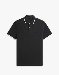Tommy Hilfiger - Regular Fit Tipped Pique Polo Shirt