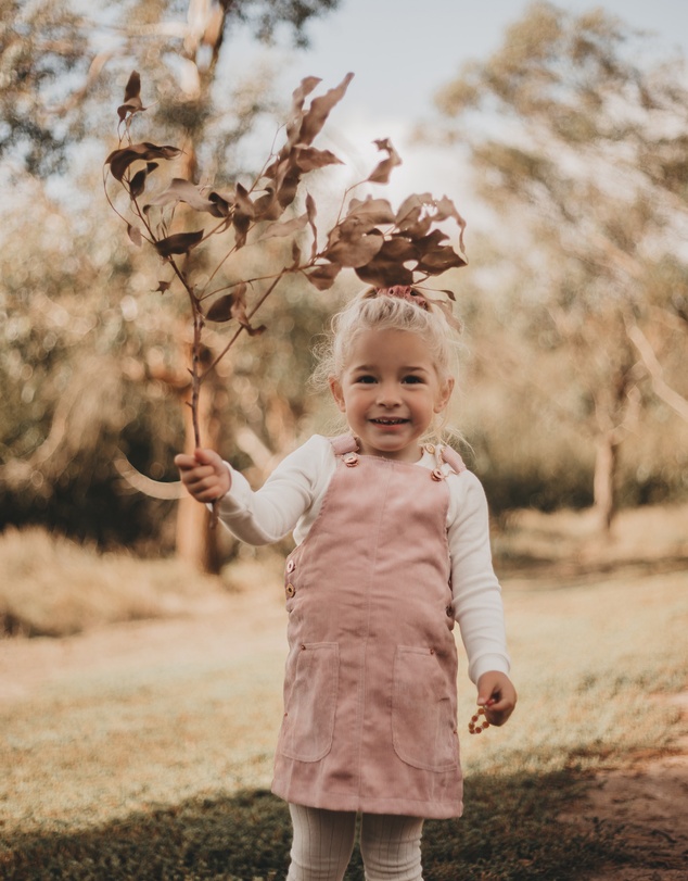 WITH LOVE FOR KIDS - Hazel Cord Pinafore Dress - Babies - Kids