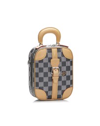 Pre-Loved by Azura Reborn - Pre-Loved louis vuitton Chic Structured Handle Top Bag with Elegant Accents