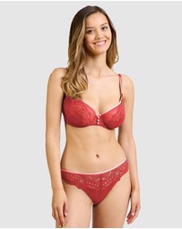 Sans Complexe - Lyse Wired Half Cup Bra with Lace
