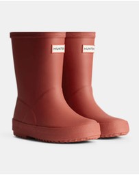 Hunter - Kids First Boot Military Red
