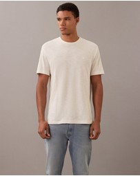 Calvin Klein - Cotton Linen T-Shirt
