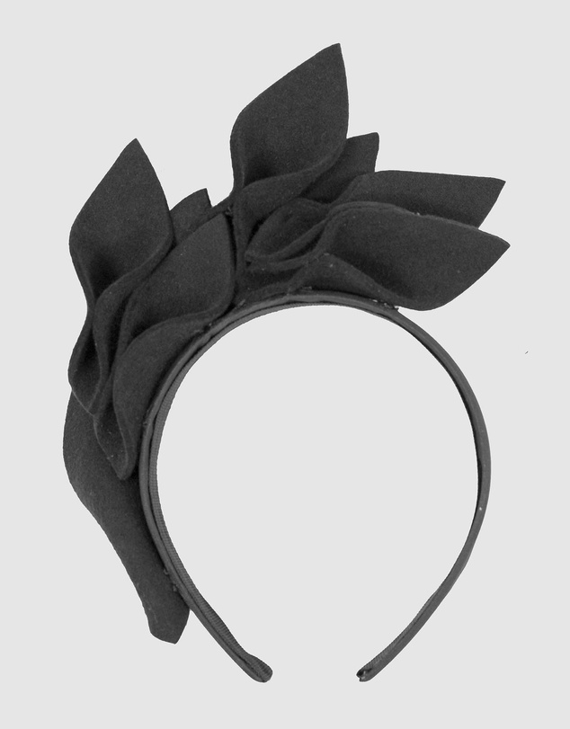 Max Alexander - Felt Winter Racing Fascinator
