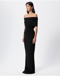 Norma Kamali - Sleeveless Cowl Neck Hooded Bodysuit